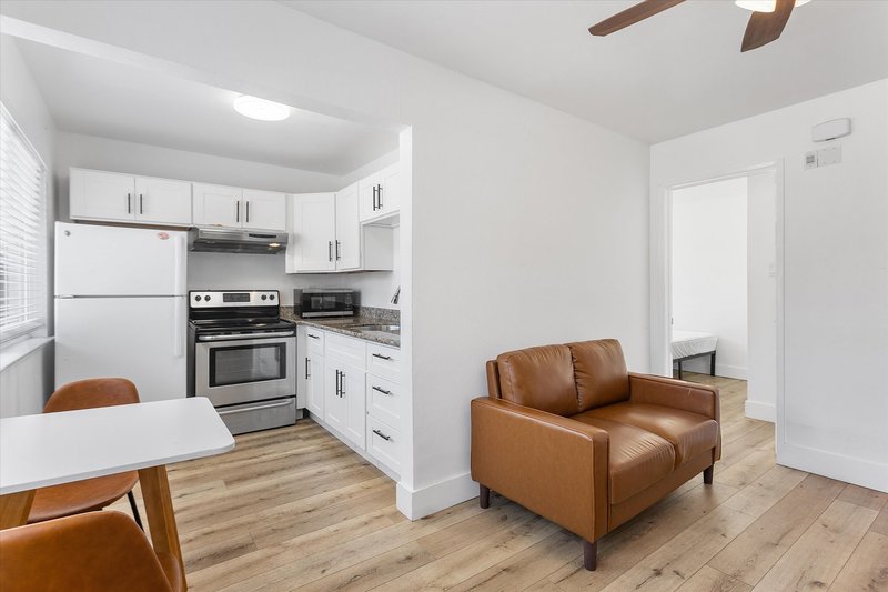 Unit A kitchen