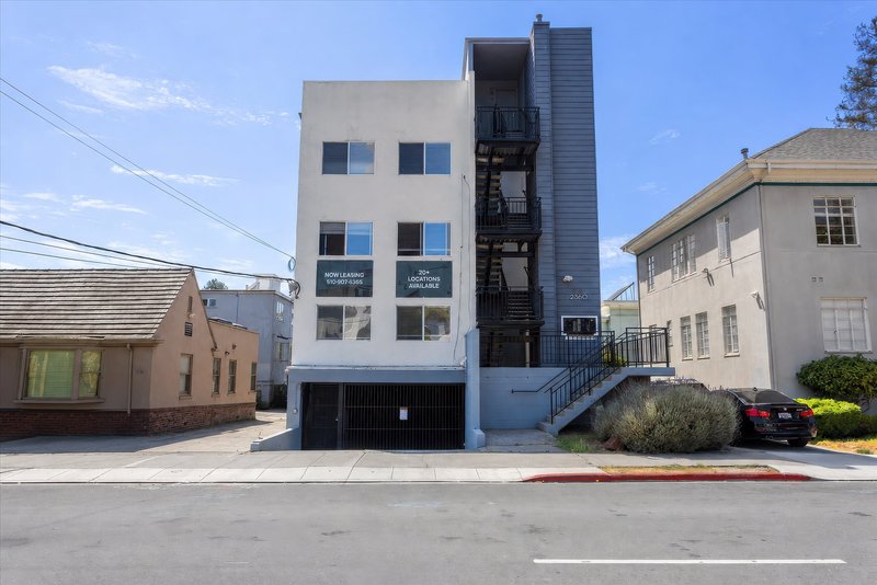 Front elevation from grade level
